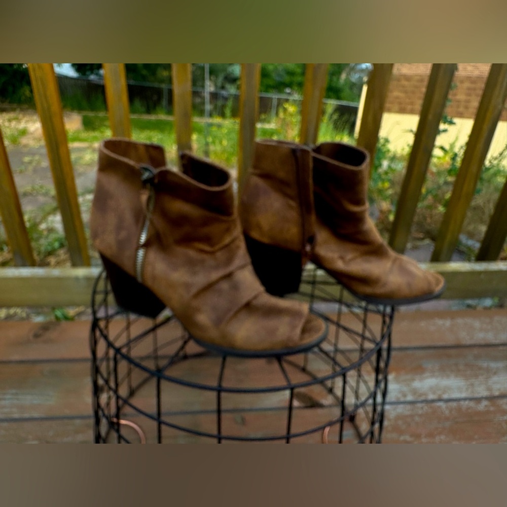 Open Toe Booties - image 1